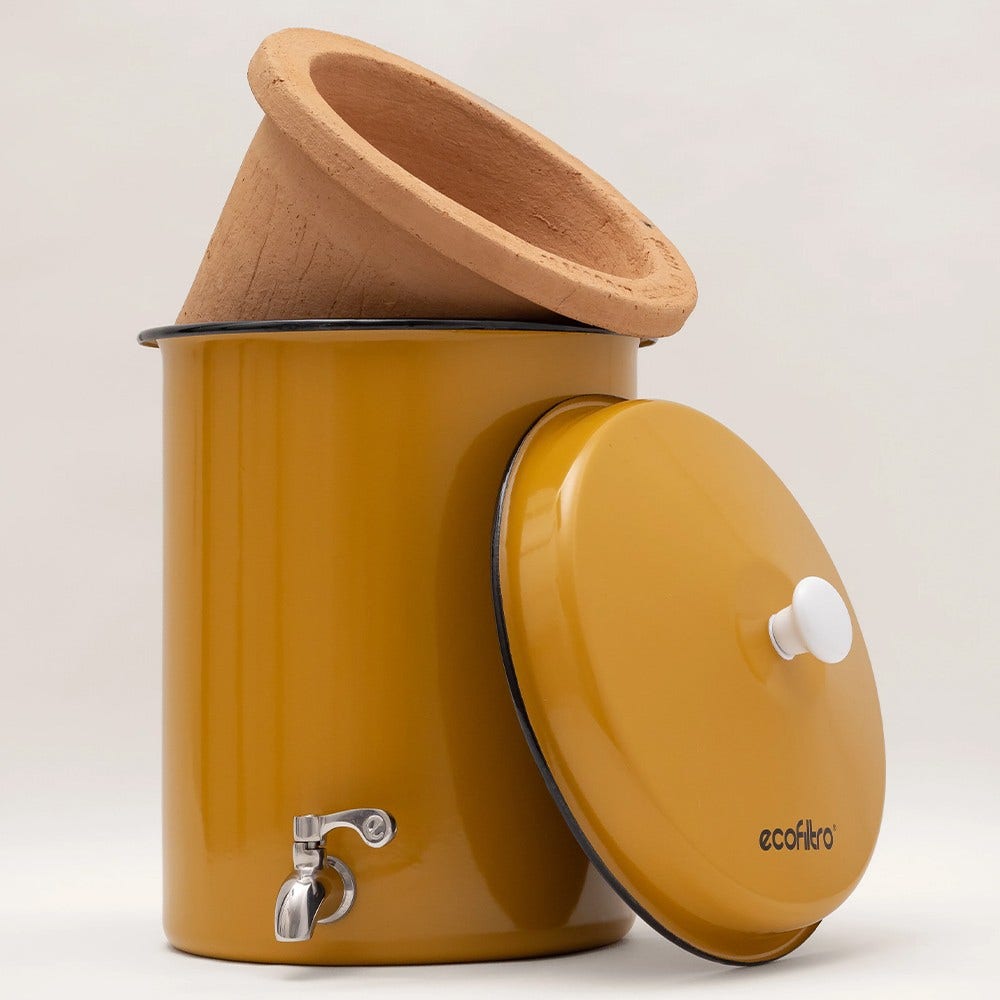 Ecofiltro Waterfilter 5L Starterset Geel - 4 jaar gebruik