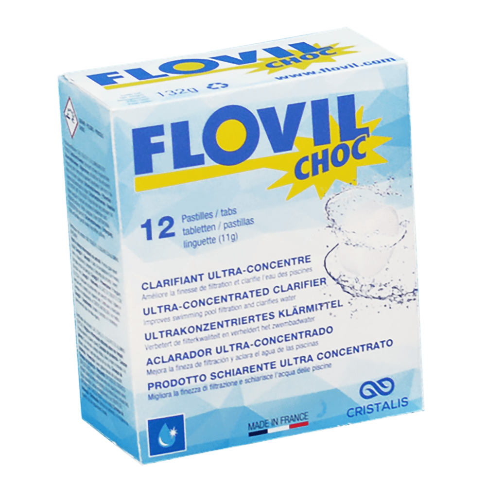 Flovil Choc Vlokmiddel voor Zwembad >30 m3
