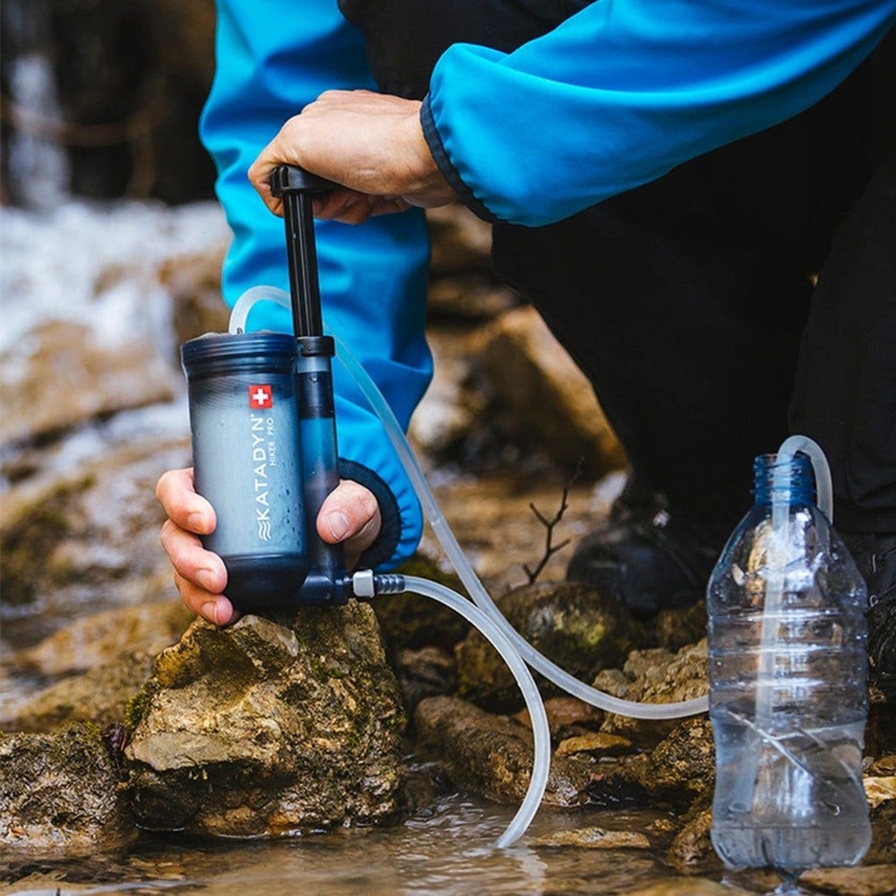 Waterfilter Noodpakket - Preppakket met Waterfilters voor Noodsituaties BRITA / Katadyn / AllSpares
