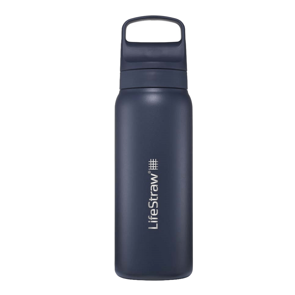 LifeStraw Go 2.0 Series RVS Drinkfles Zeeblauw (1000ml)