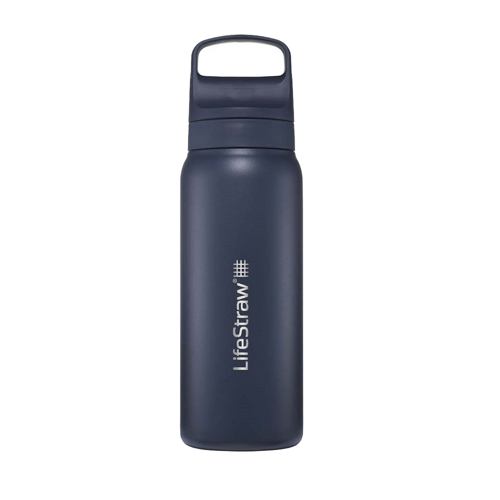 LifeStraw Go 2.0 Series RVS Drinkfles Zeeblauw (700ml)