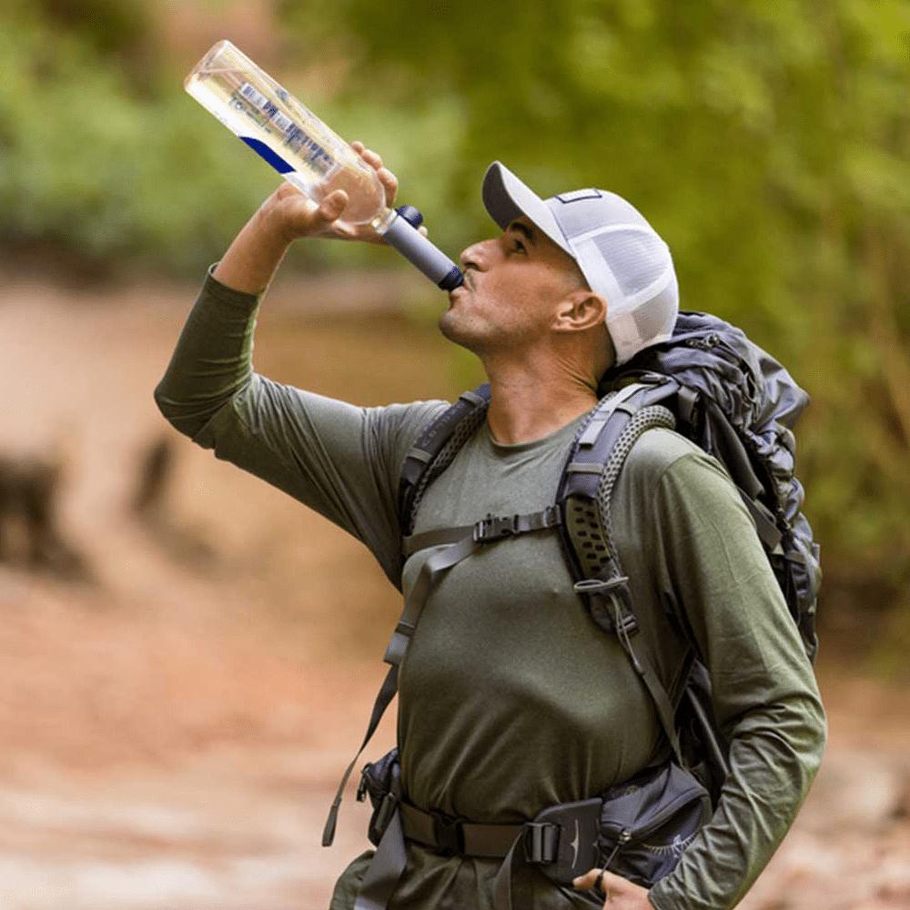 LifeStraw Peak Series Solo Waterfilter Bergblauw