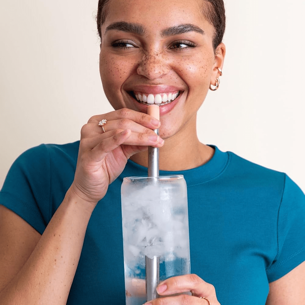 LifeStraw Sip Filterrietje RVS - Abrikoosroze