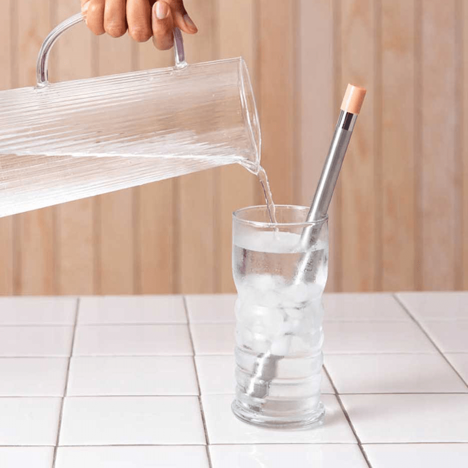 LifeStraw Sip Filterrietje RVS - Abrikoosroze