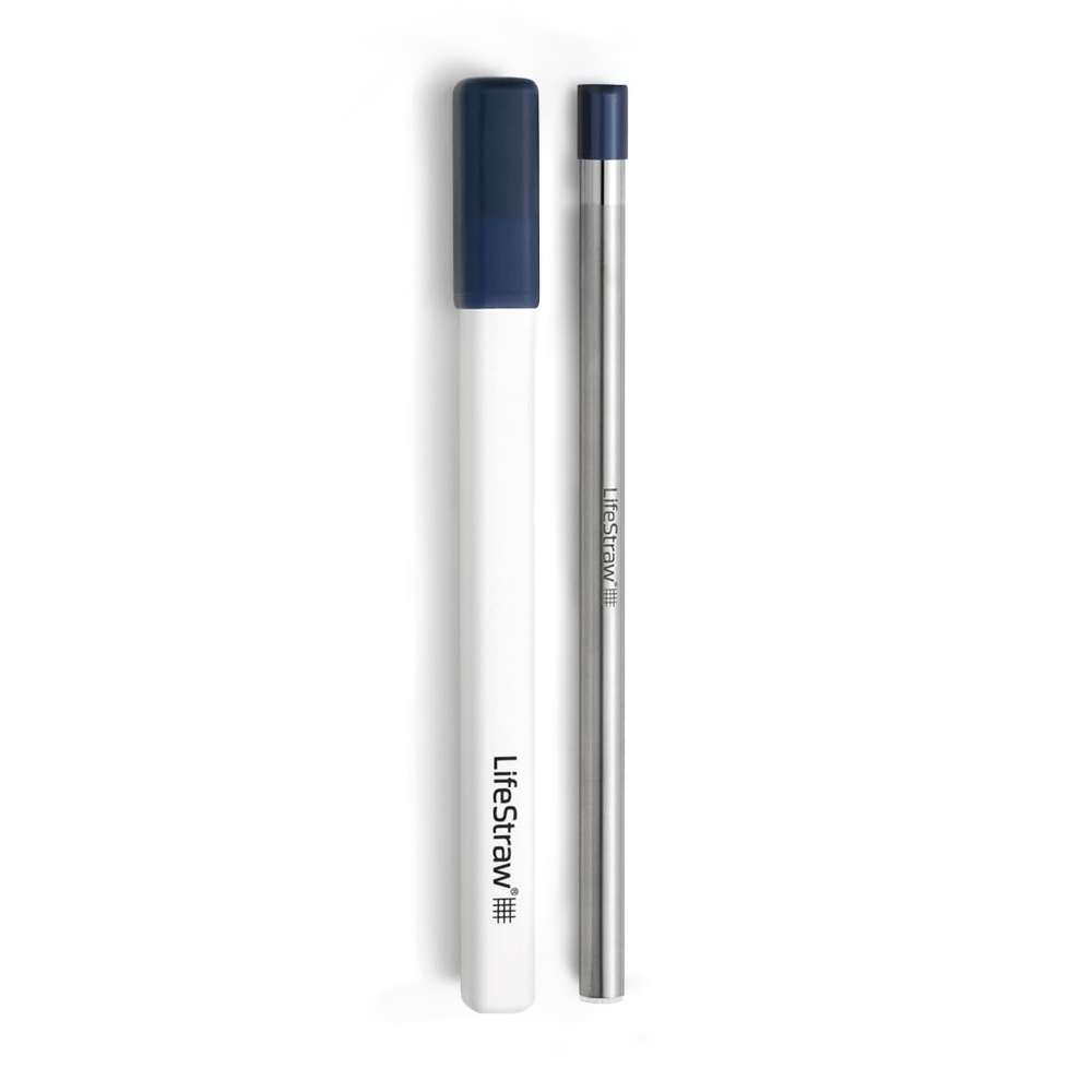 LifeStraw Sip Filterrietje RVS - Middernachtblauw