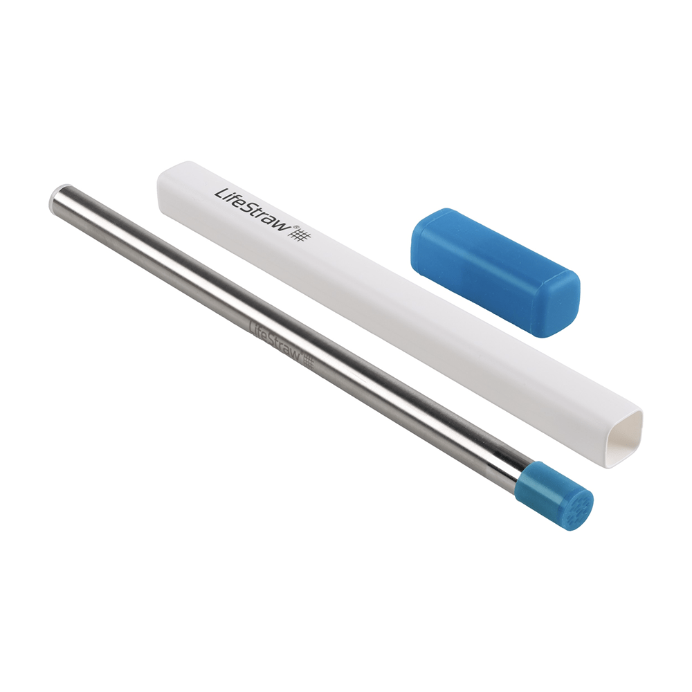 LifeStraw Sip Filterrietje RVS - Stormblauw