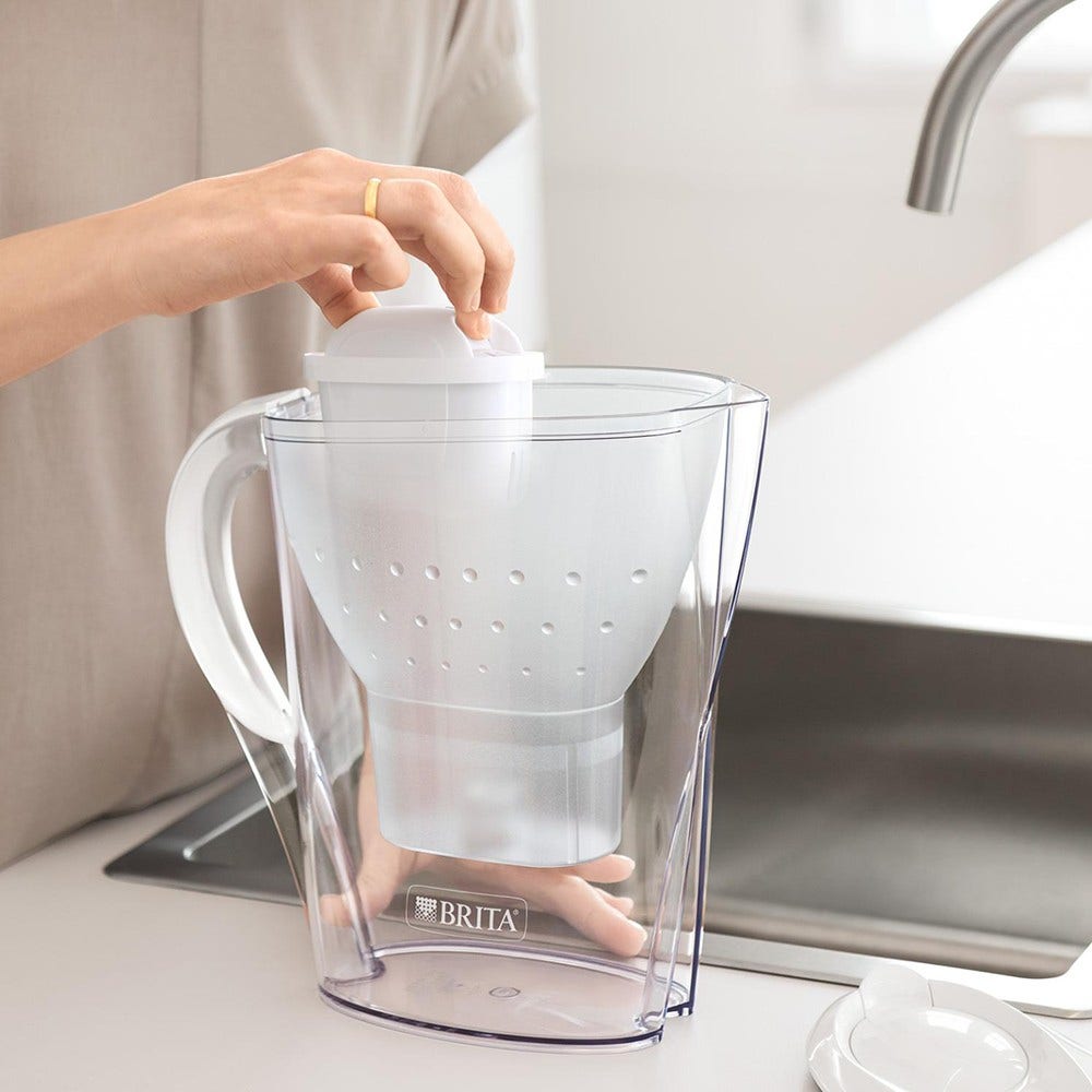 BRITA Marella Waterfilterkan 2.4L Grijs + MAXTRA PRO Waterfilter 1051121