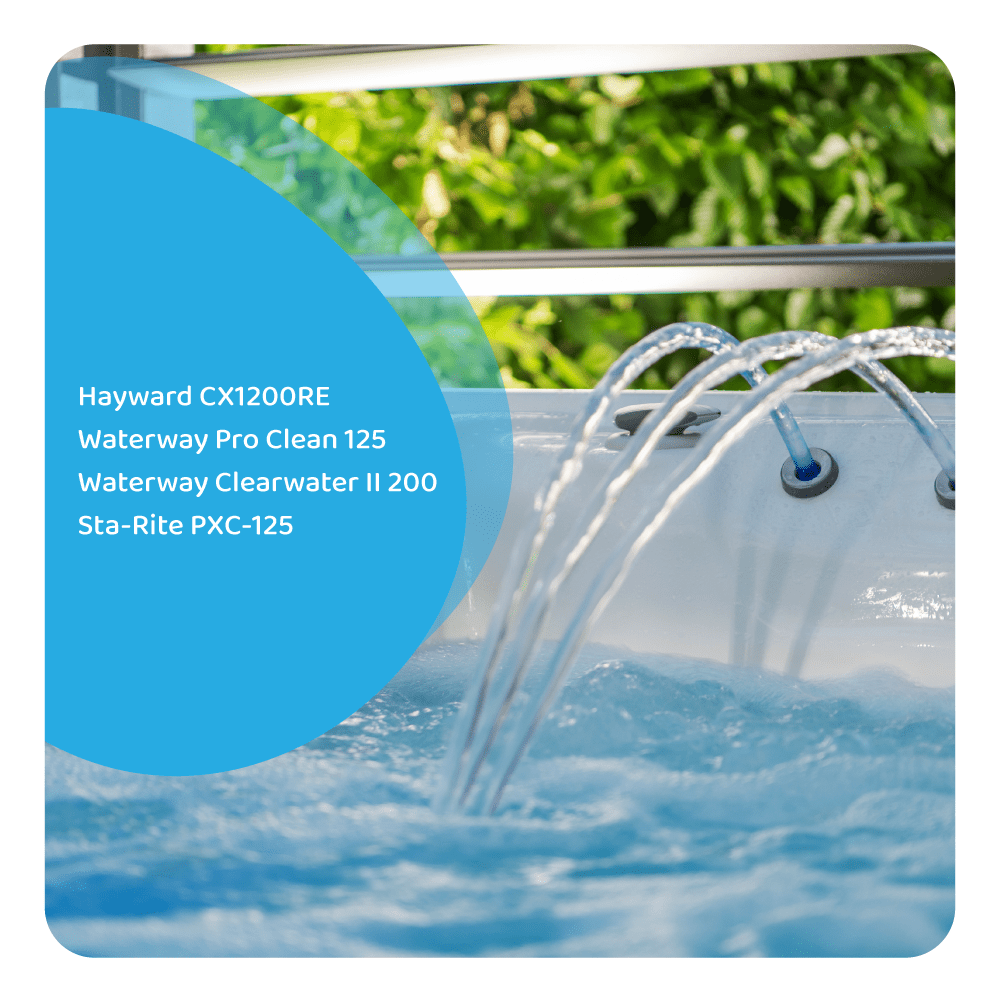 Darlly Zwembad Waterfilter Hayward StarClear CX1200RE / C1200 EURO / PC112 / C-8412 / PA120