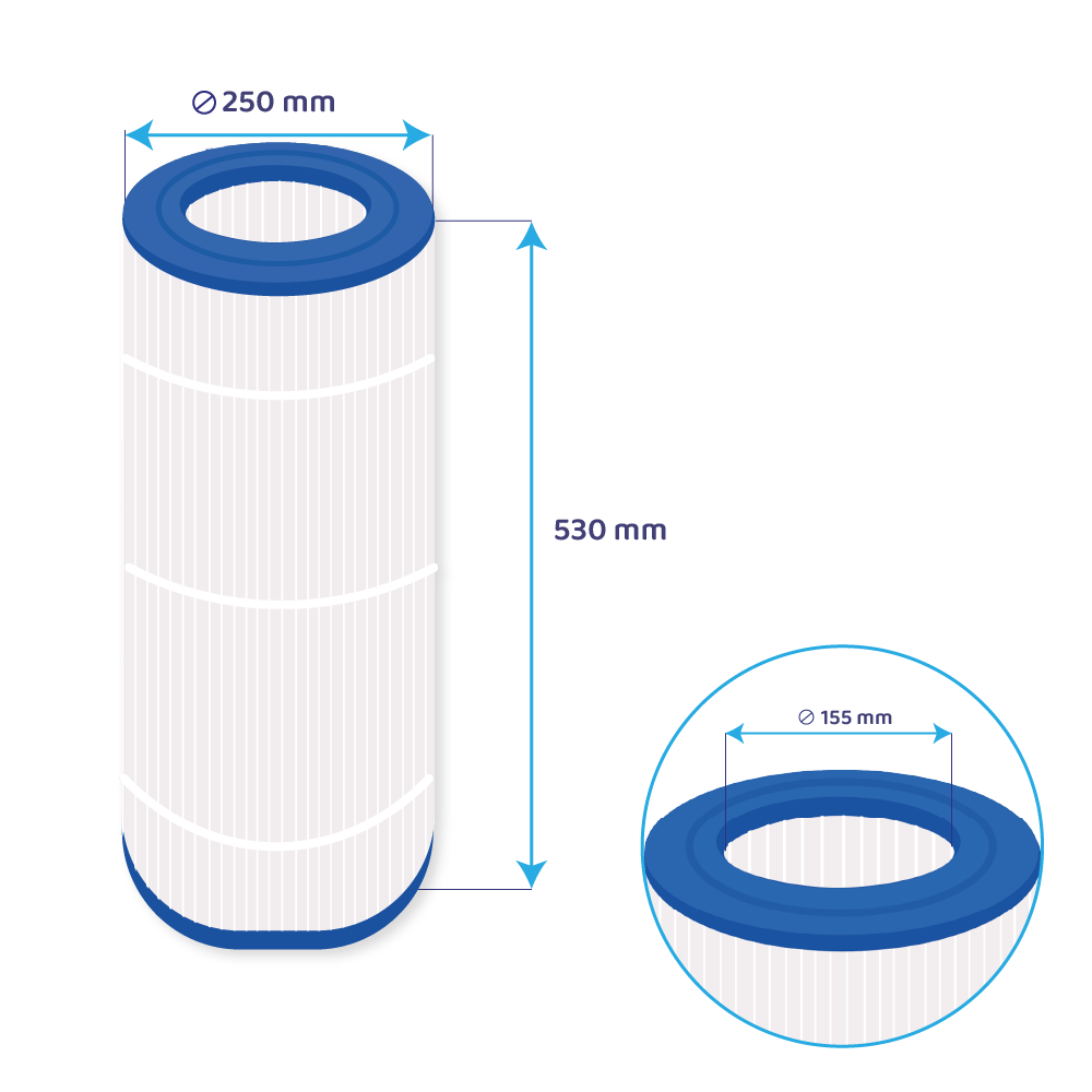 Darlly Zwembad Waterfilter Waterair CW100