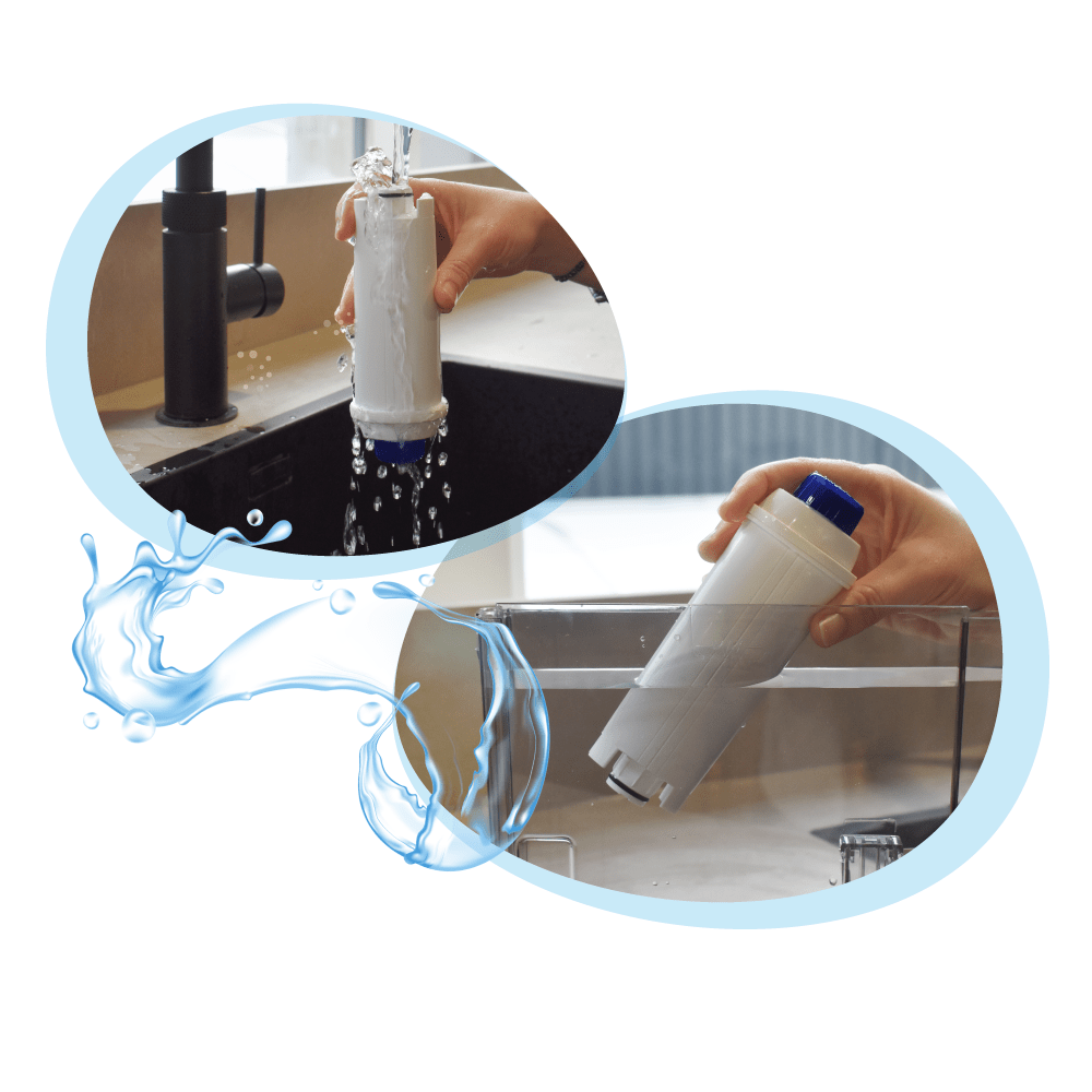 DeLonghi Waterfilter DLSC002 / SER3017 / 97853 voor ECAM, ETAM en EPAM koffiemachines