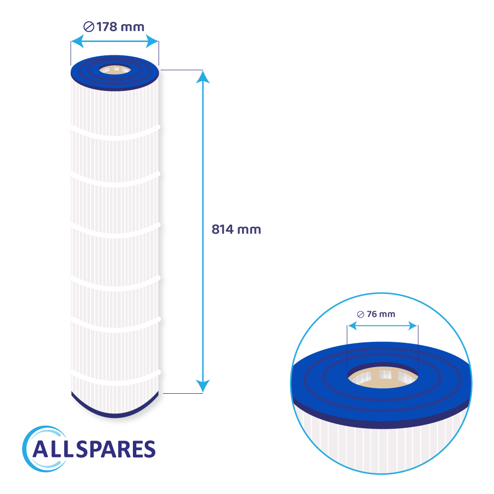 Zwembad Waterfilter geschikt voor Pentair Clean & Clear Plus 520 / H-RAF173578