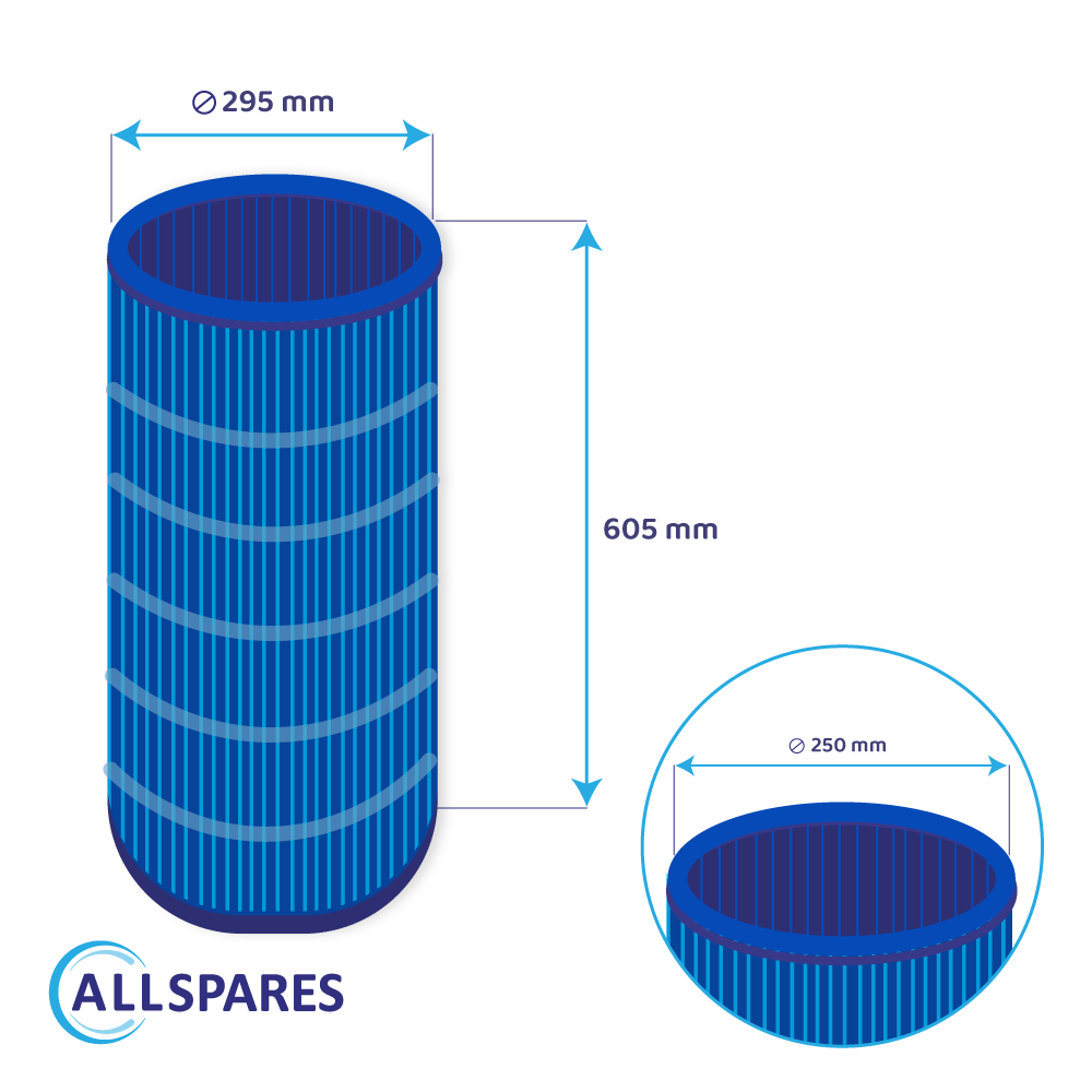 Spa Waterfilter Magiline FX30 / FX40 / FX50 (antibacterieel)