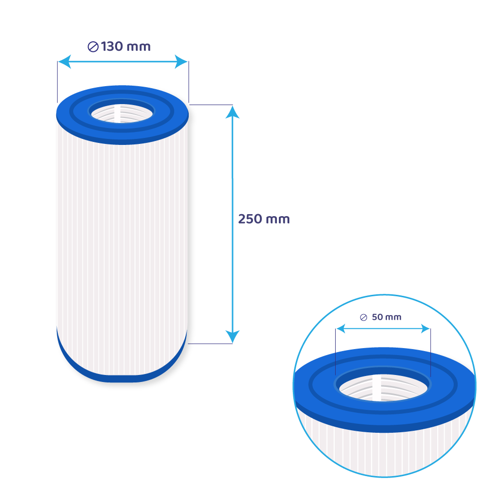Darlly Spa Waterfilter PLBS50 / C-5345 / 50451 / FC-2970