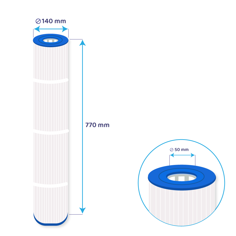 Darlly Spa Waterfilter SC769 / 51351 / FC-2976