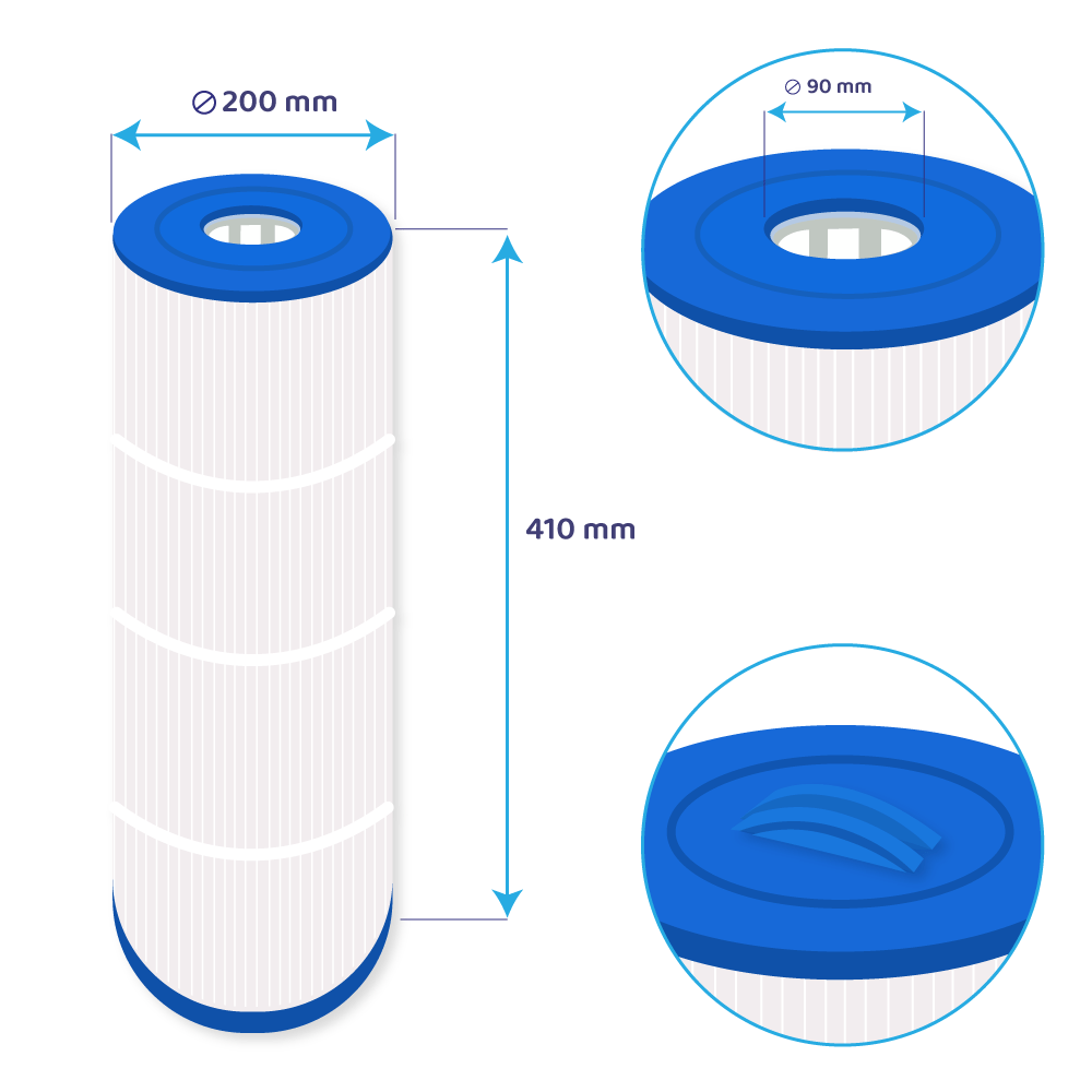 Darlly Spa Waterfilter SC775 / 81004 / C-8399