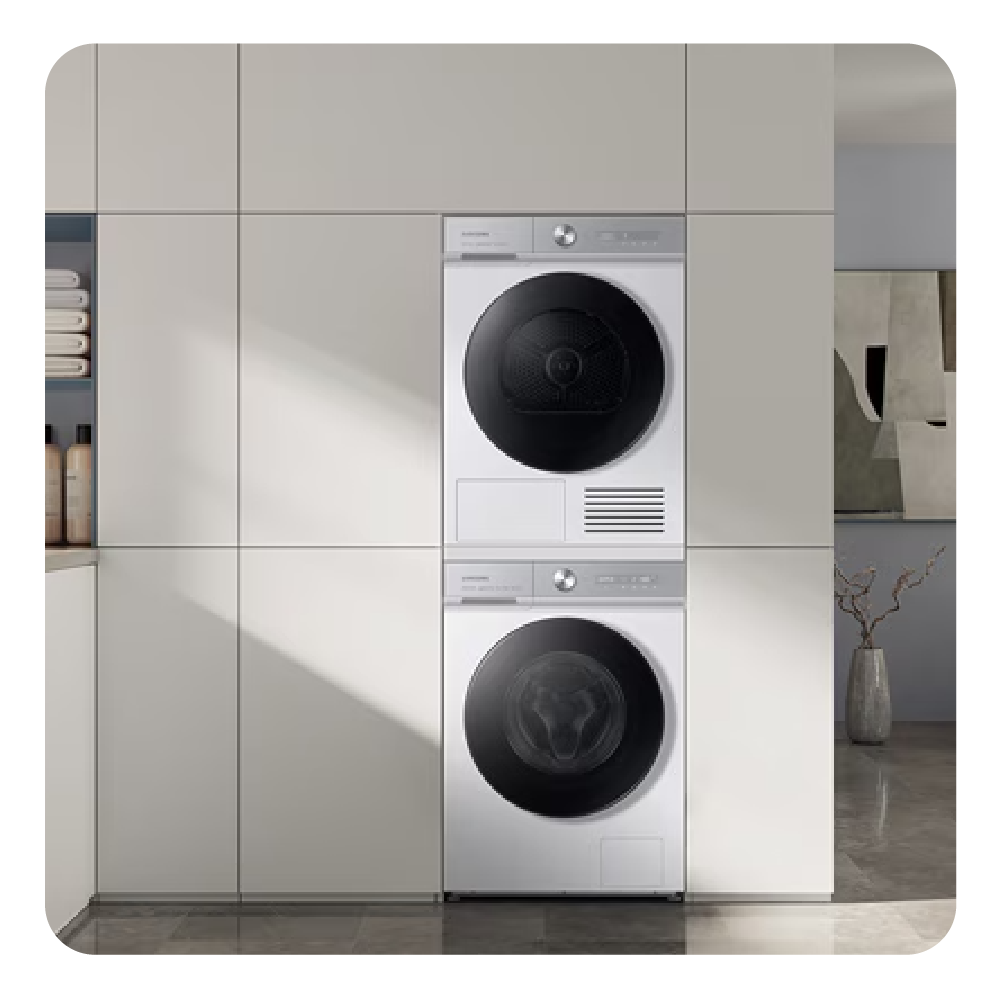 Samsung Bespoke Stapelkit Wit SKK-SSW
