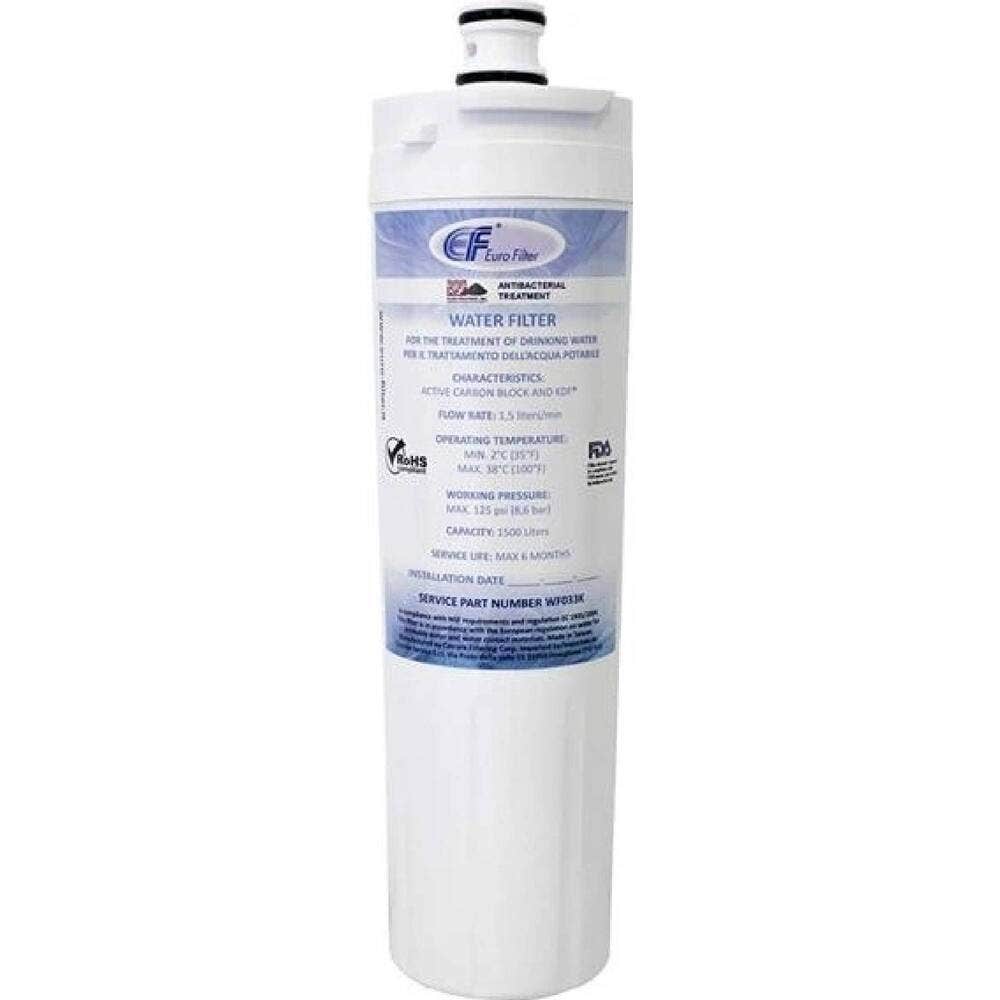 Eurofilter Waterfilter geschikt voor Bosch / Siemens / Balay / Kuppersbusch / Neff / Solitaire / 3M / Indesit / Whirlpool