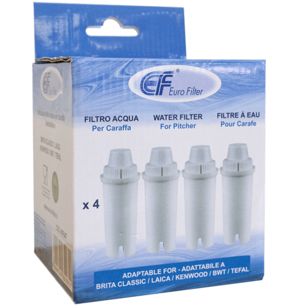 Eurofilter Waterfilter geschikt voor BRITA CLASSIC (4-pack)