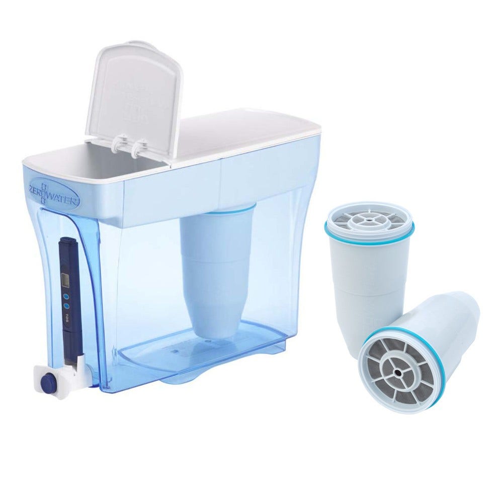 ZeroWater Waterfilterstation 5,4L incl. 3 Waterfilters 703B (filtert PFAS)