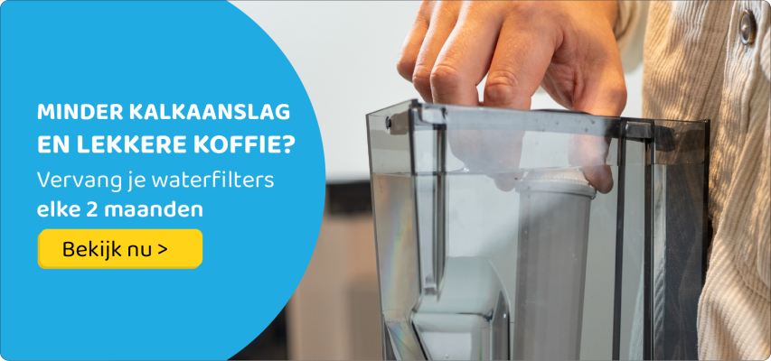 Waterfilter koffiemachine